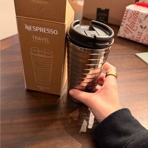 Nespresso Metallic Travel Mug